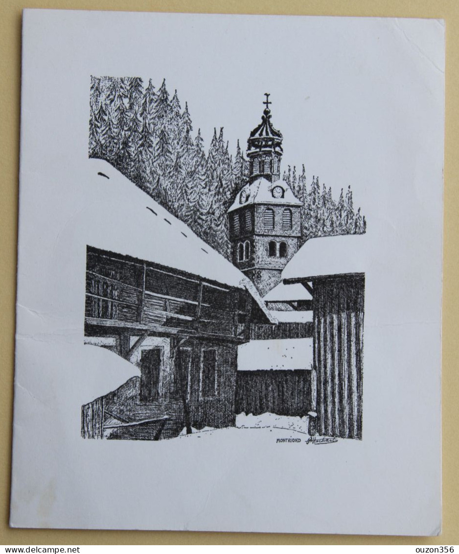 MONTRIOND (Haute-Savoie), L'église (Hochart B.) - Autres & Non Classés