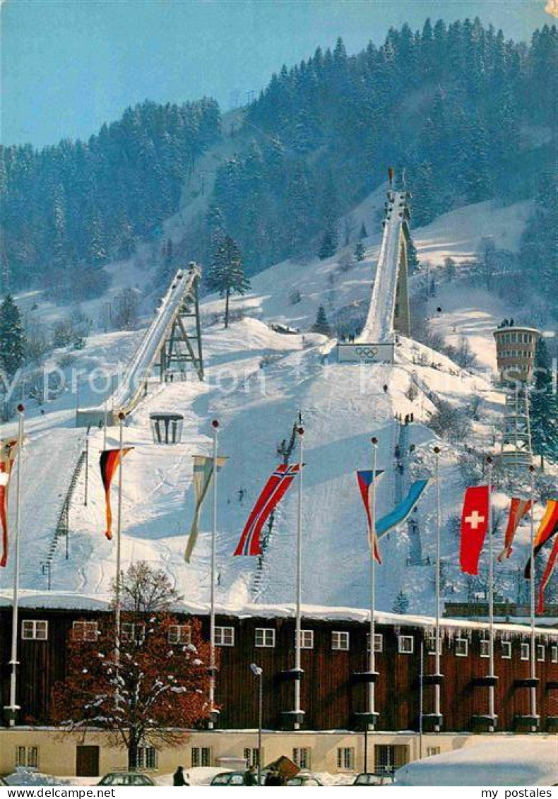72778833 Garmisch-Partenkirchen Olympia Skistadion Grosse Schanze Skispringen Ga - Garmisch-Partenkirchen