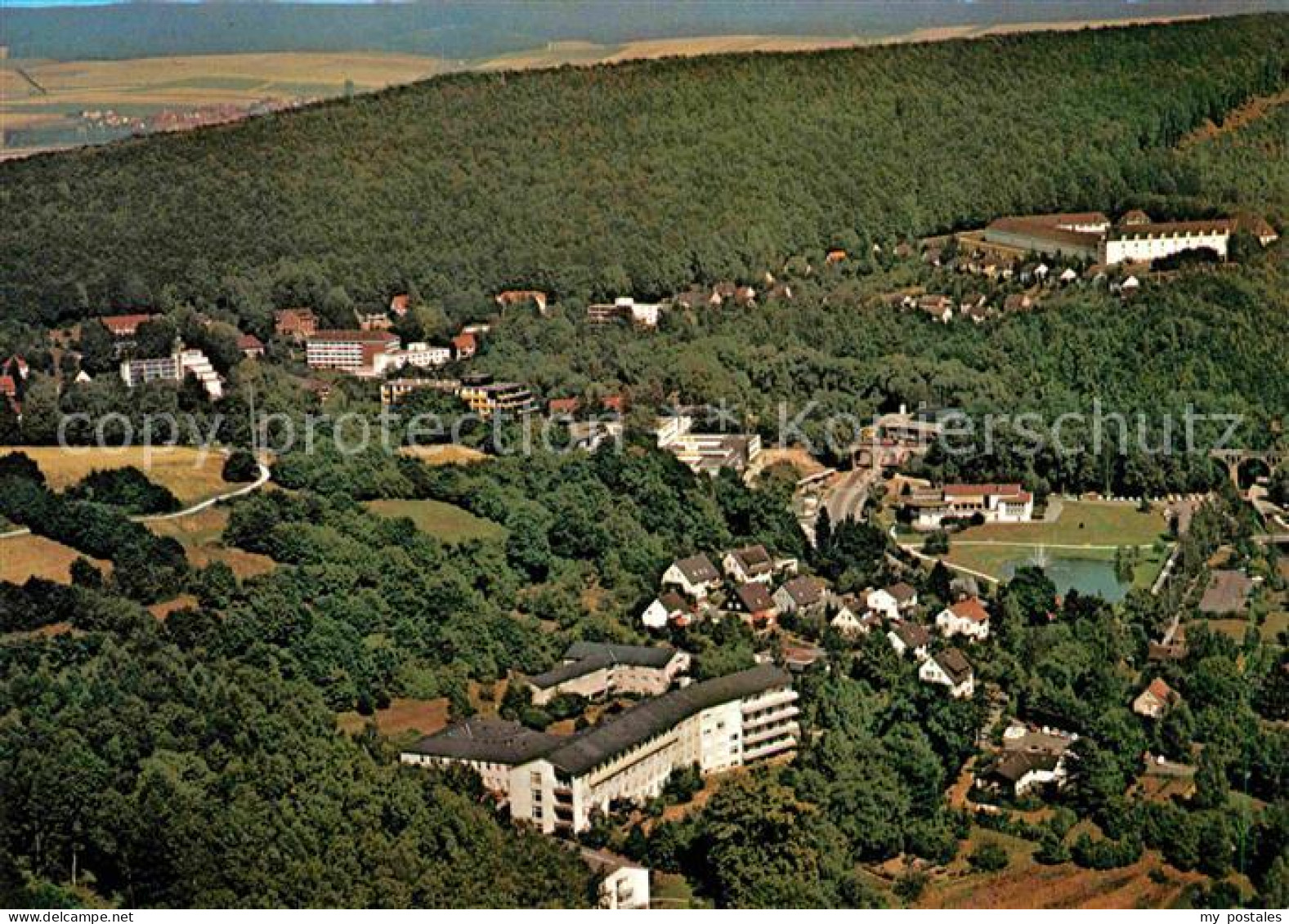 72778823 Bad Gandersheim Kurort Fliegeraufnahme Bad Gandersheim - Bad Gandersheim