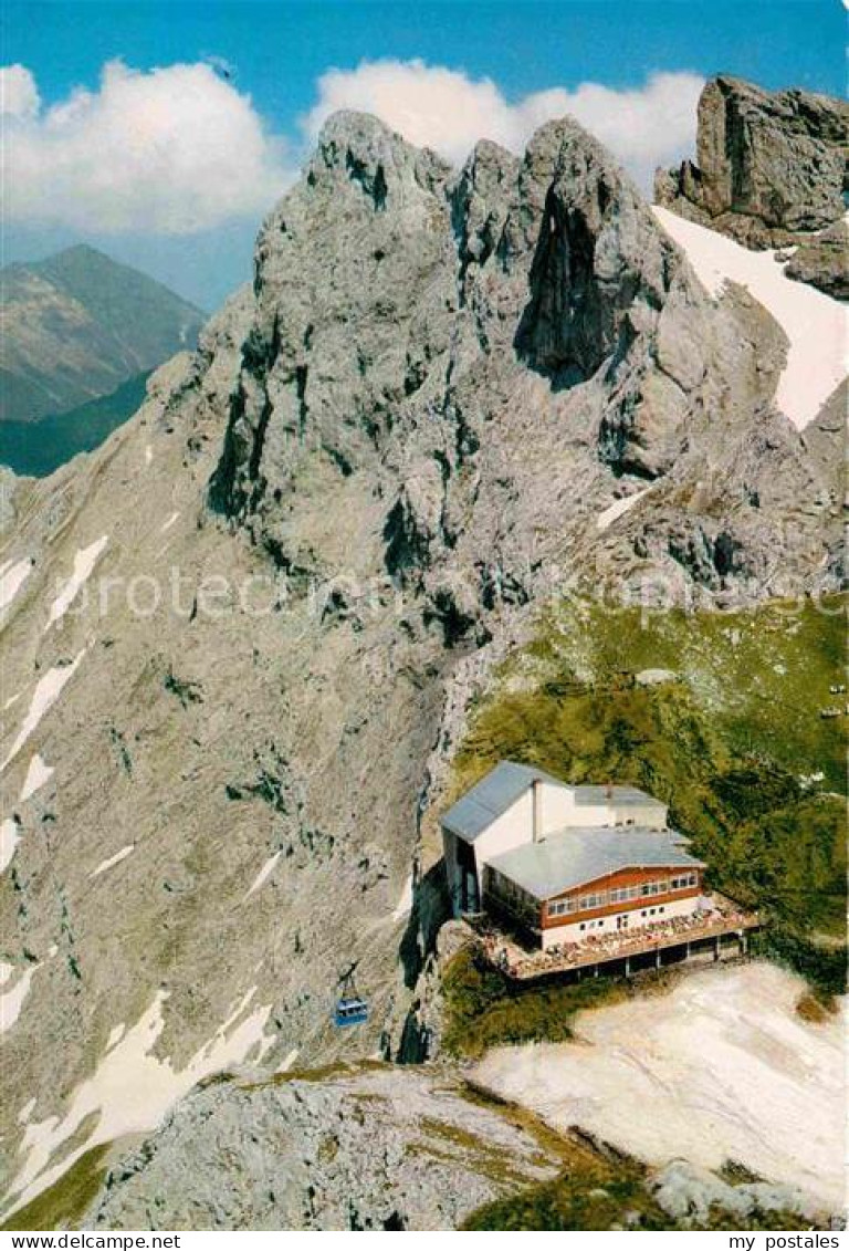 72778813 Mittenwald Karwendel Tirol Karwendelbahn Bergstation Gegen Karwendelgeb - Sonstige & Ohne Zuordnung