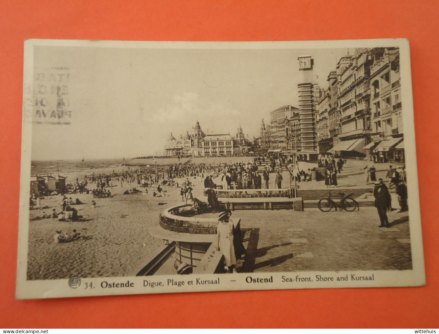 Oostende - Ostende   Digue Plage Et Kursaal         (2scans) - Oostende