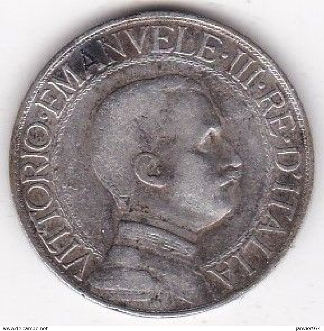 Italie 1 Lira 1913 R , Vittorio Emanuele III , En Argent , KM# 45 - 1900-1946 : Victor Emmanuel III & Umberto II