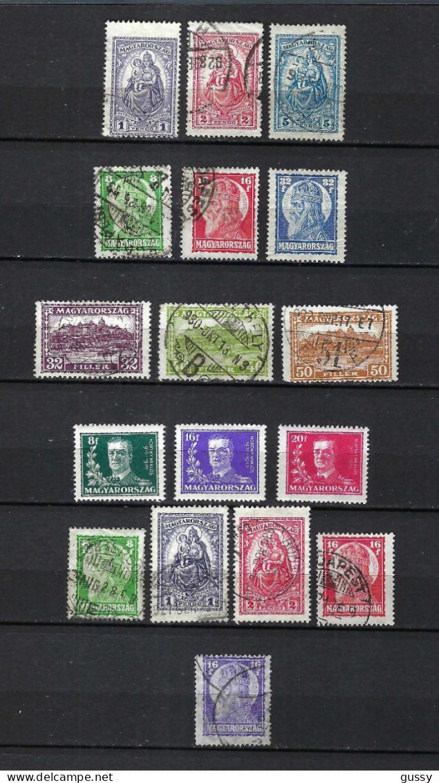 HONGRIE Ca.1926-27: Lot D' Obl. Et Neufs* - Used Stamps