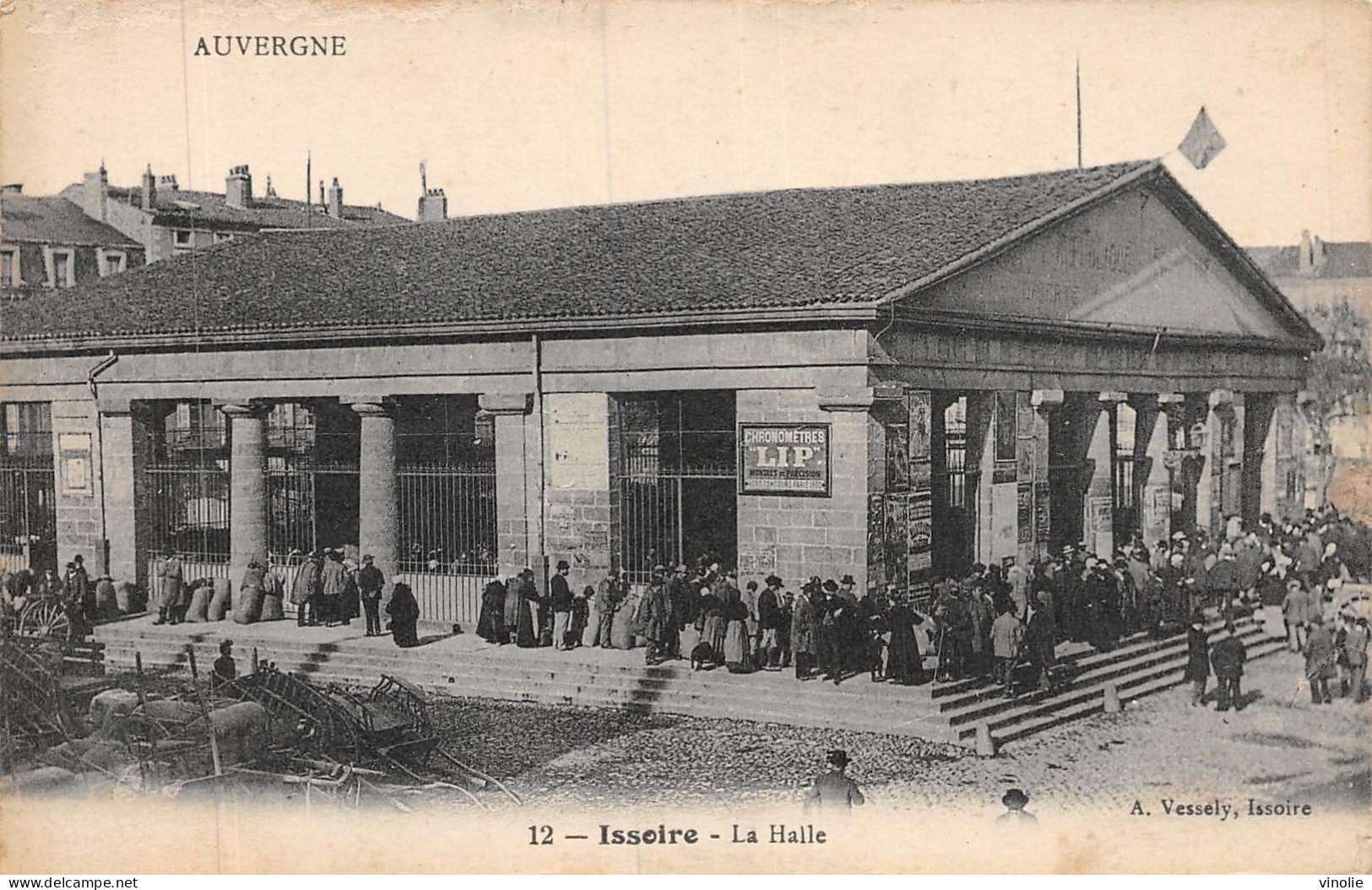 P-24-Mi-Is-1955 : ISSOIRE. LA HALLE - Issoire