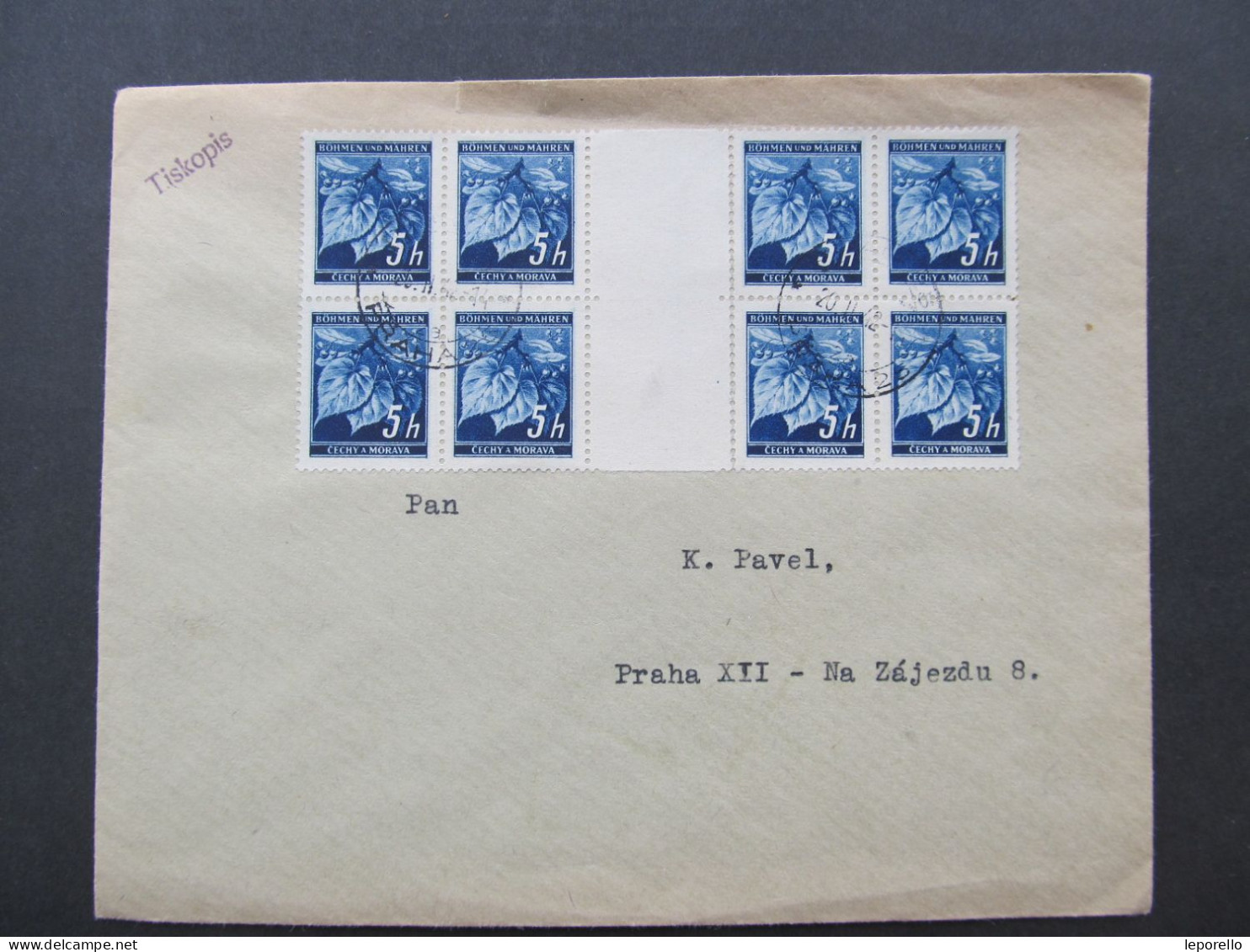 BRIEF Praha 1942 // P9880 - Briefe U. Dokumente