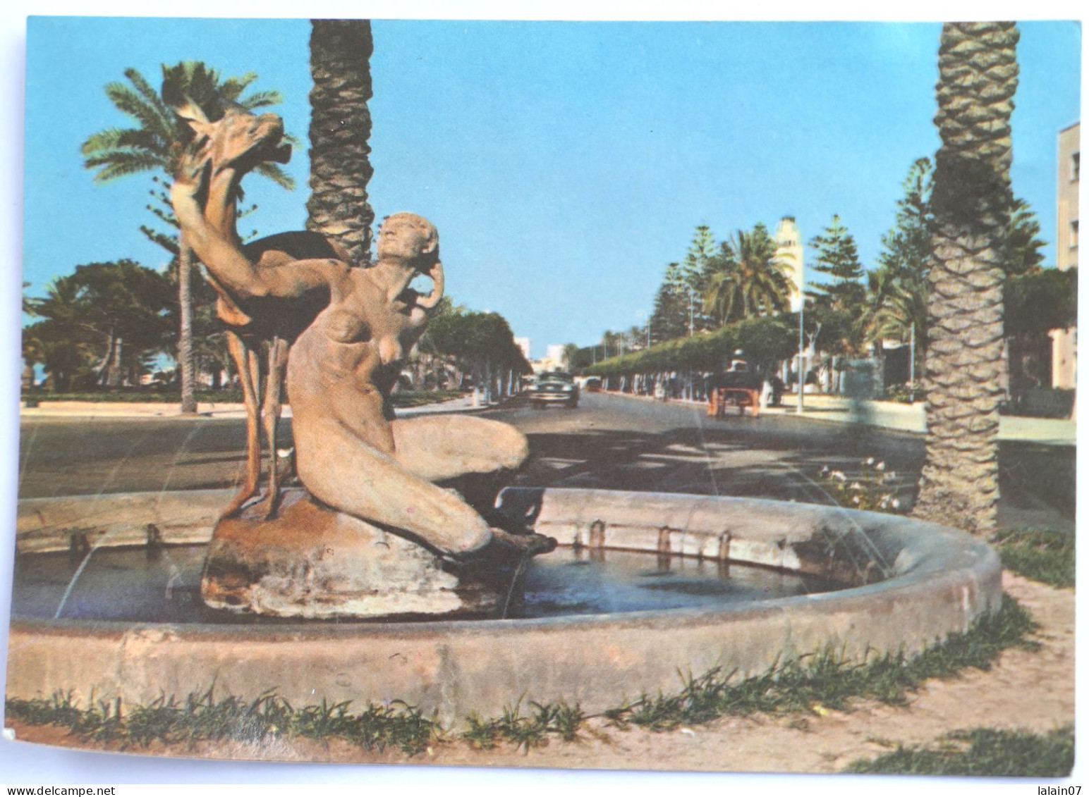 Carte Postale : LIBYE, LIBYA : TRIPOLI : The Gazelle's Fountain - Libyen