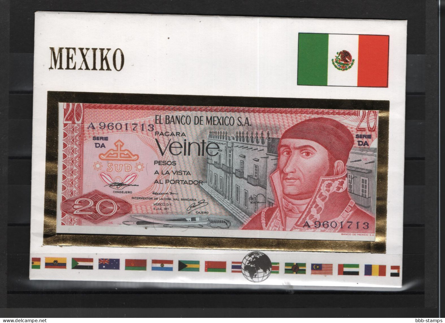 Mexico Michel Cat.No. Money Cover - Mexiko