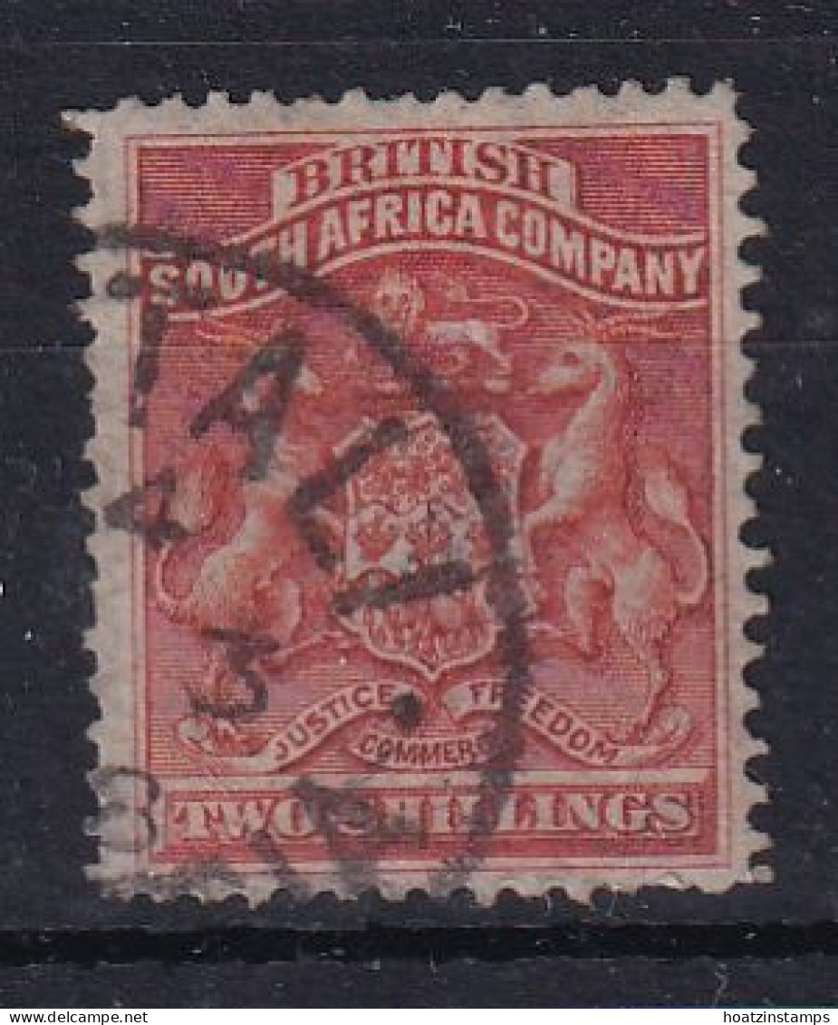 Rhodesia - BSAC: 1892/93   Arms    SG5     2/-    Used - Autres & Non Classés