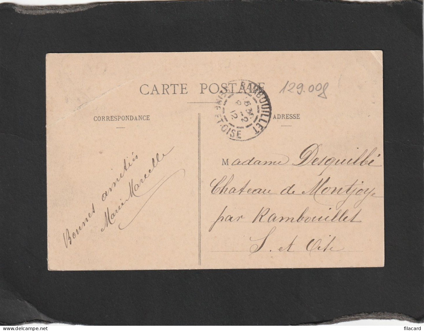 129008         Francia,     Les  Marches,   VG   1912 - Montmelian