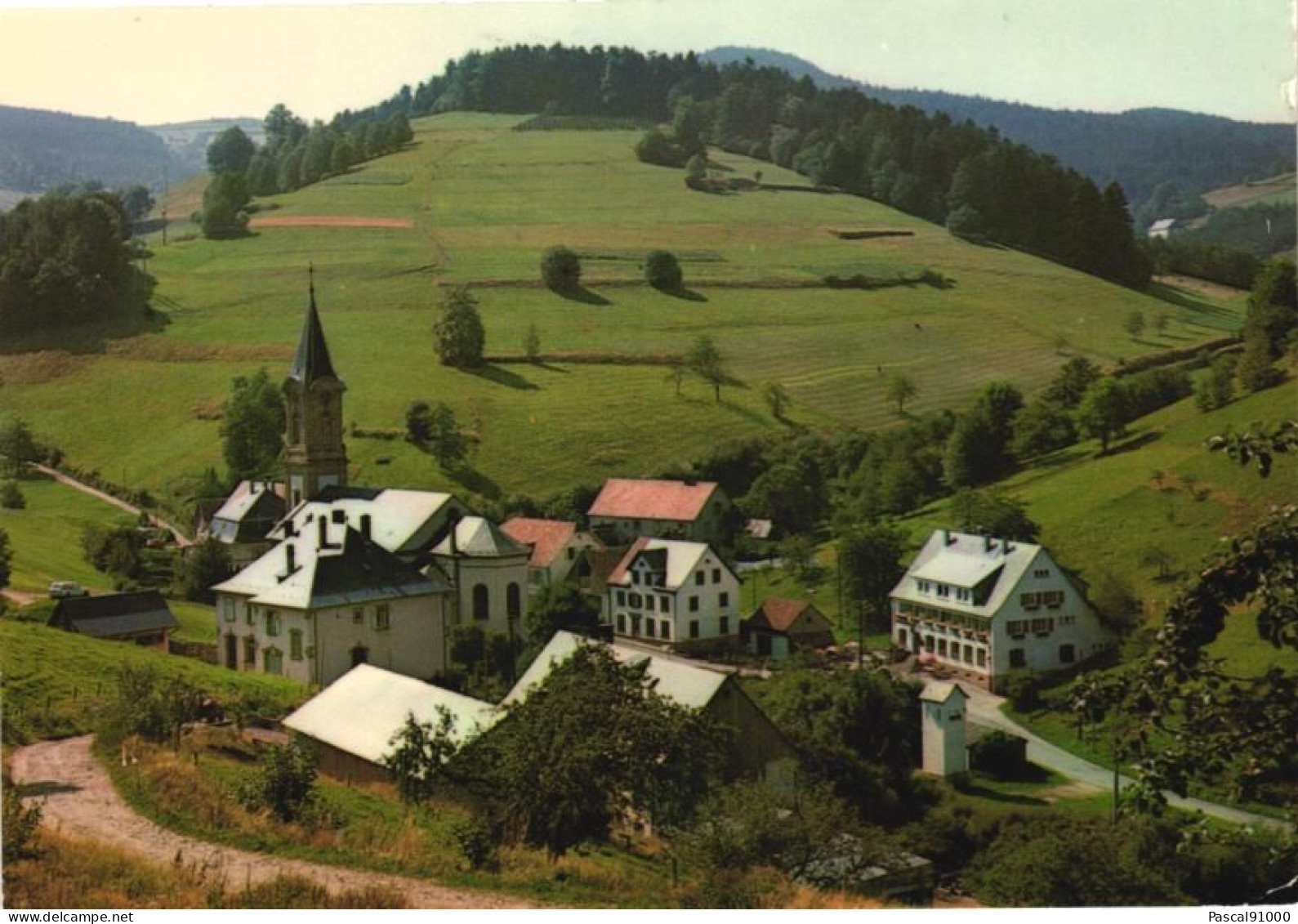 ORBEY  Vue Sur L'hotel Wetterer  Les Basses Huttes - Orbey