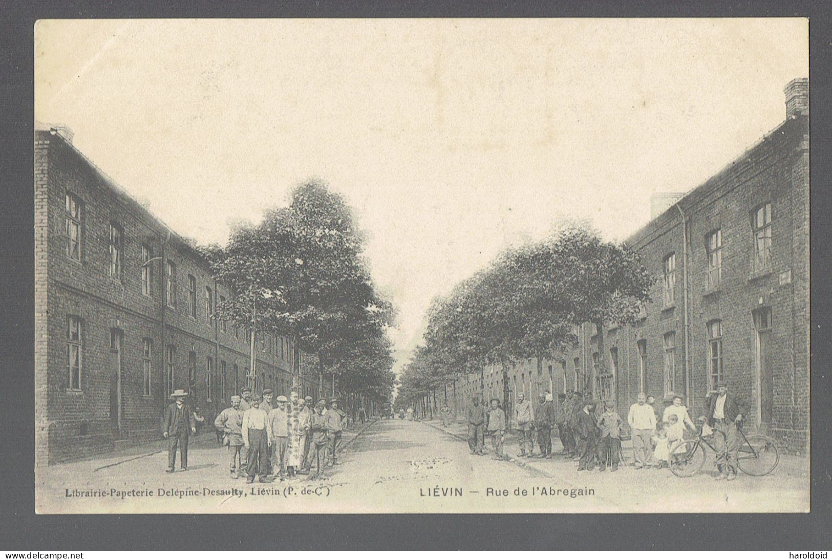 CPA 62 - LIEVIN - RUE DE L'ABREGAIN - Lievin