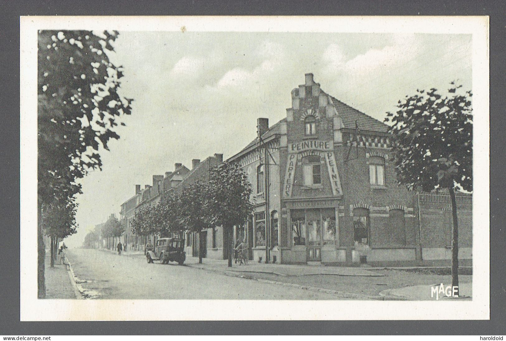 CPA 62 - LIEVIN - LA PLAINE - RUE G. DELBECQUE - MAISON BARDAILLE - Lievin