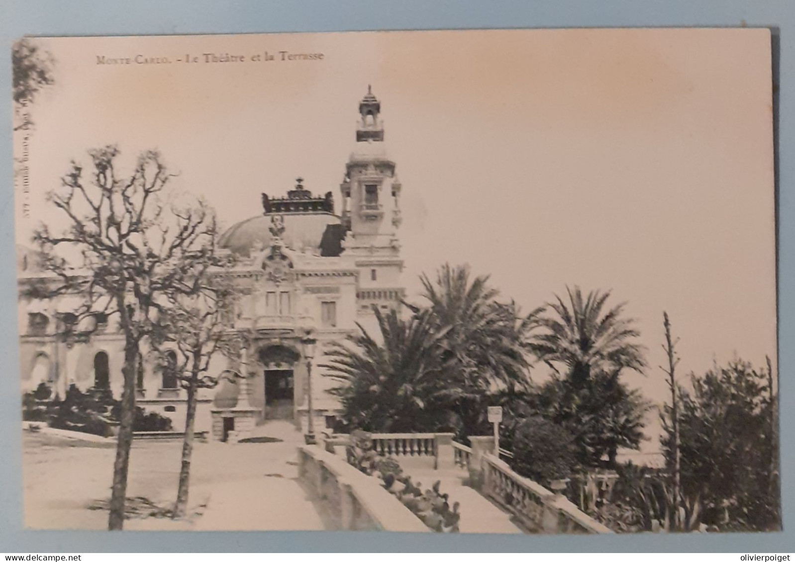 Monte-Carlo - Le Théâtre Et La Terrasse - Unclassified