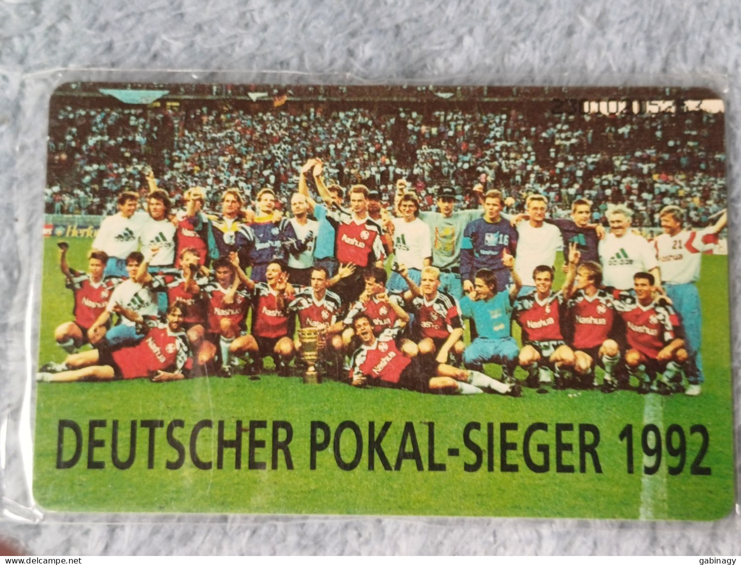 GERMANY-1199 - K 0668 - Hannover 96 - Deutscher Pokal-Sieger - 3.000ex. - K-Series : Serie Clientes