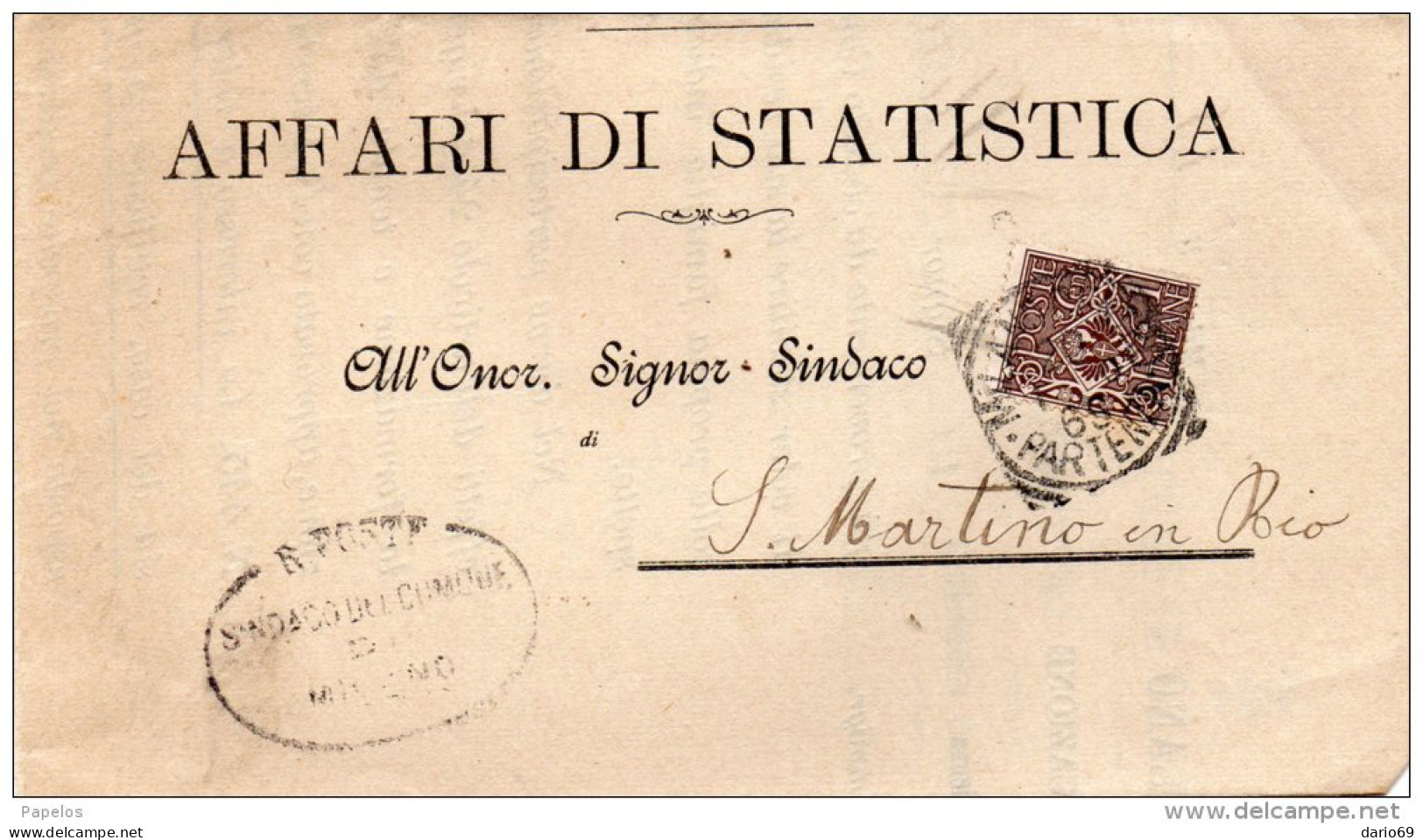 1912 LETTERA  CON ANNULLO MILANO - Storia Postale