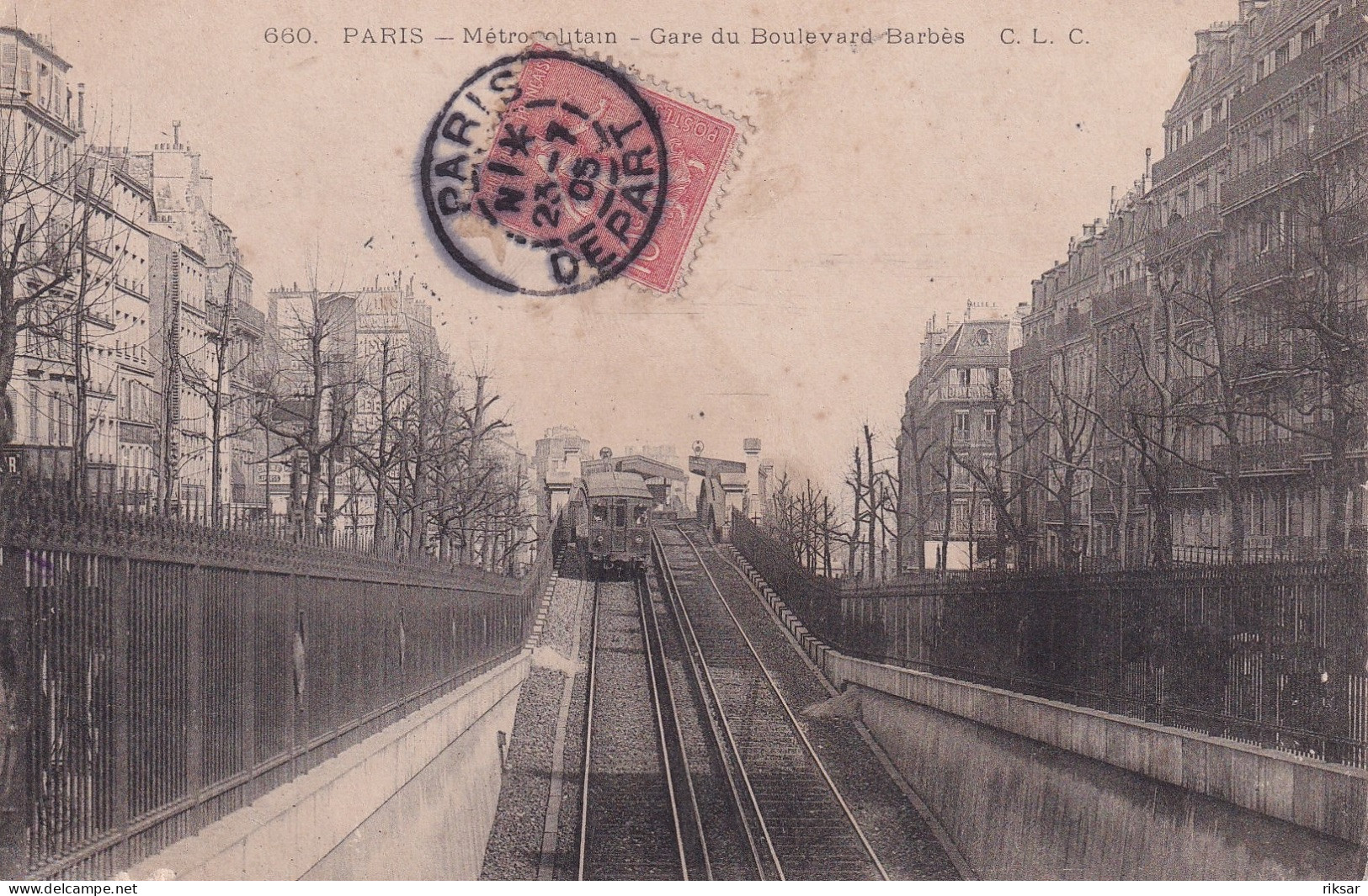 PARIS(18 Em ARRONDISSEMENT) METRO(BARBES) - Distretto: 18