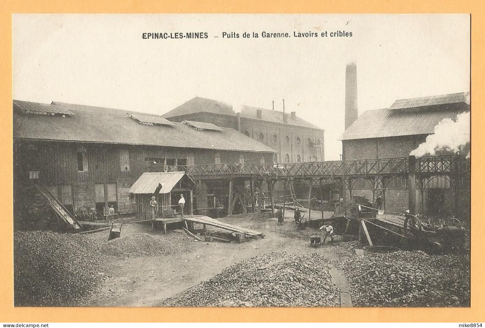 0178  EPINAC-LES-MINES (Saône Et Loire)  Puits De La Garenne - Lavoirs Et Cribles  ++++++++++++++++++ - Sonstige & Ohne Zuordnung