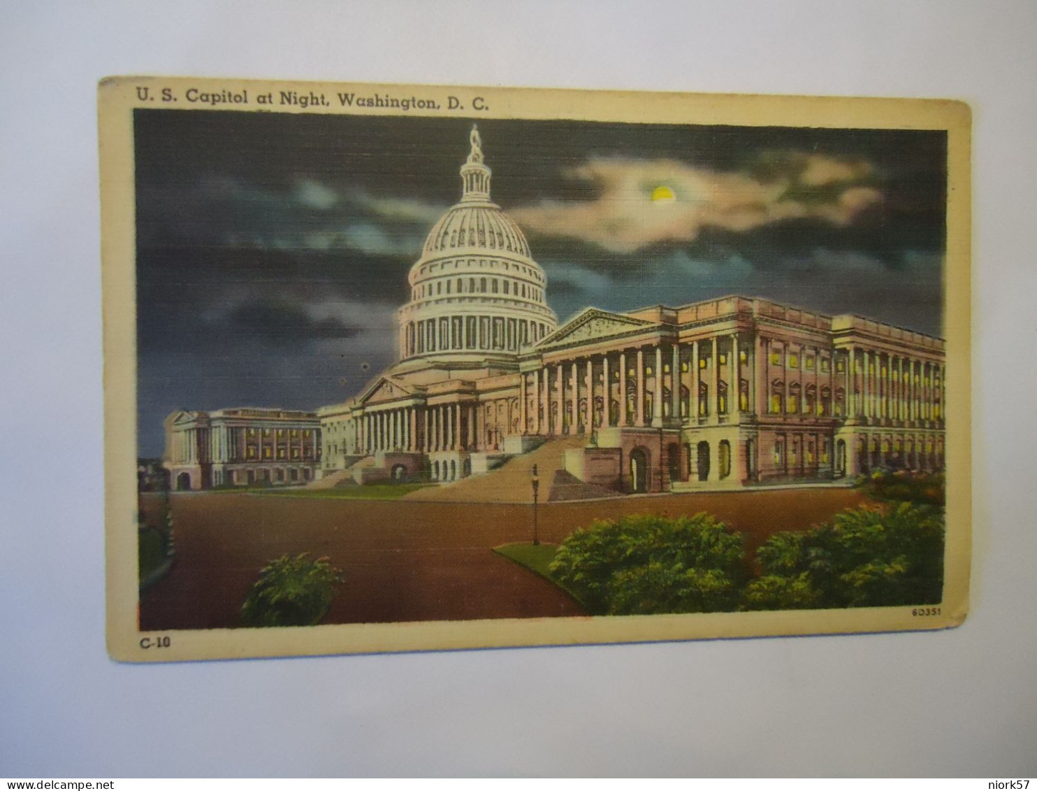 UNITED STATES  POSTCARDS  CAPITOL WASHIGTON - Autres & Non Classés