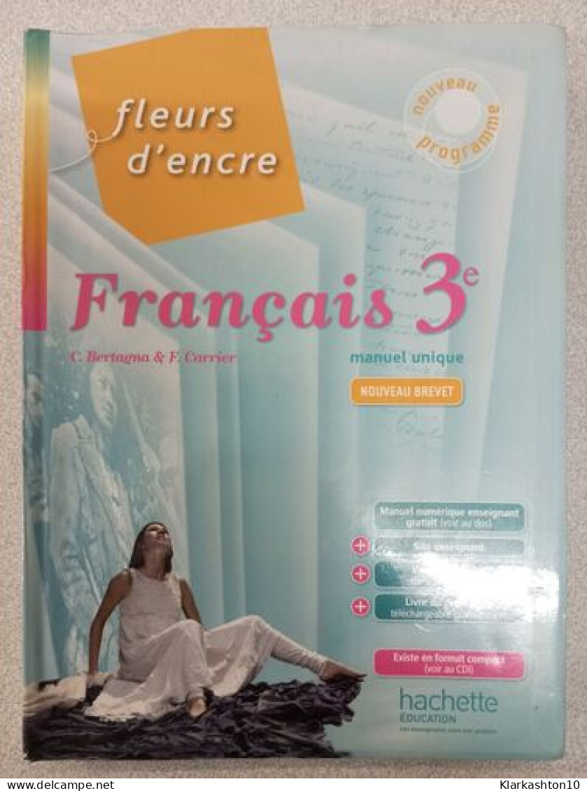 Fleus D'encre - Français 3e - Other & Unclassified