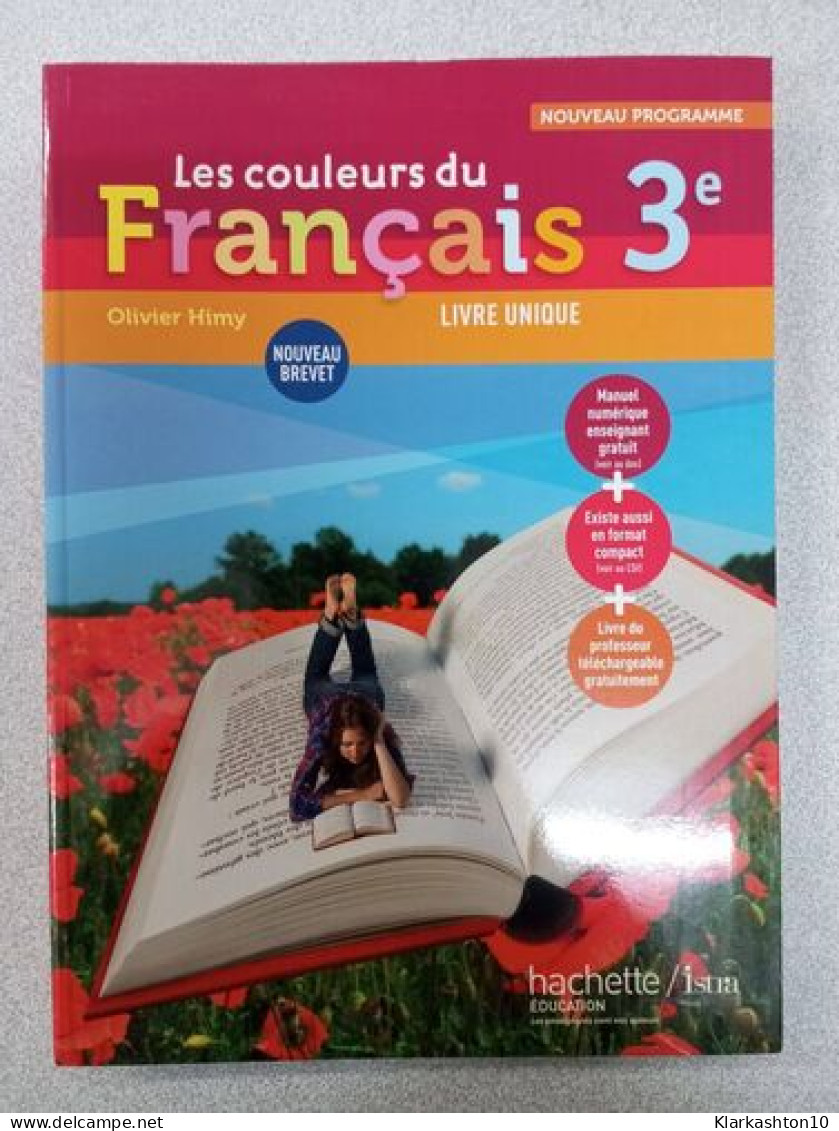 Les Couleurs Du Français 3e - Andere & Zonder Classificatie