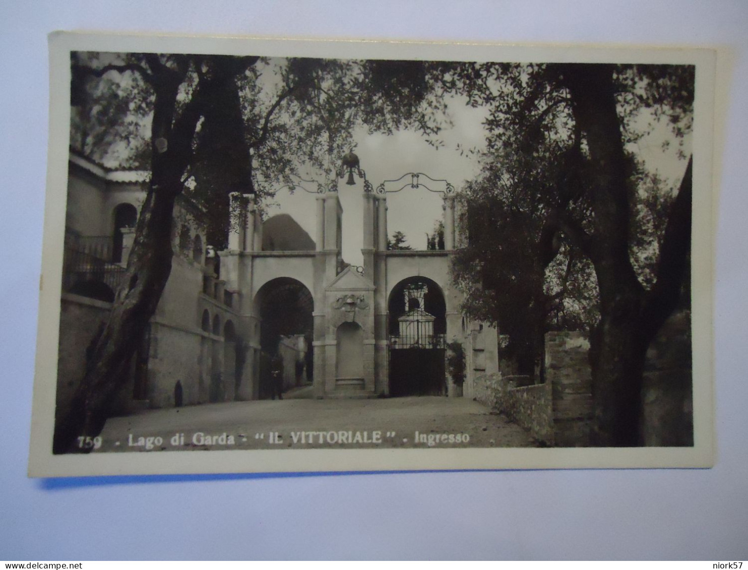 ITALY POSTCARDS ROMA   Lago Di Garda IL VITTORIALE INGRESSO - Other & Unclassified