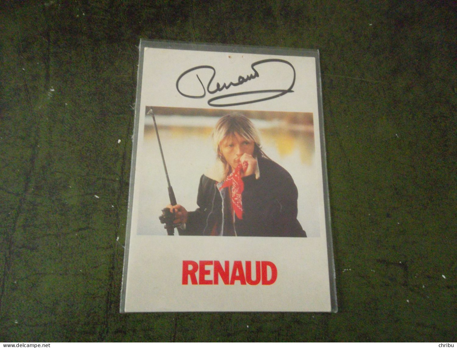 PHOTO DE RENAUD DEDICACEE - Entertainers