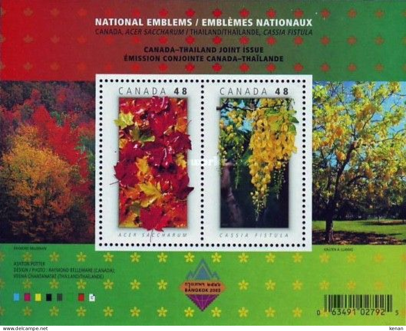 Canada, 2003, Mi: Block 64 (MNH) - Unused Stamps