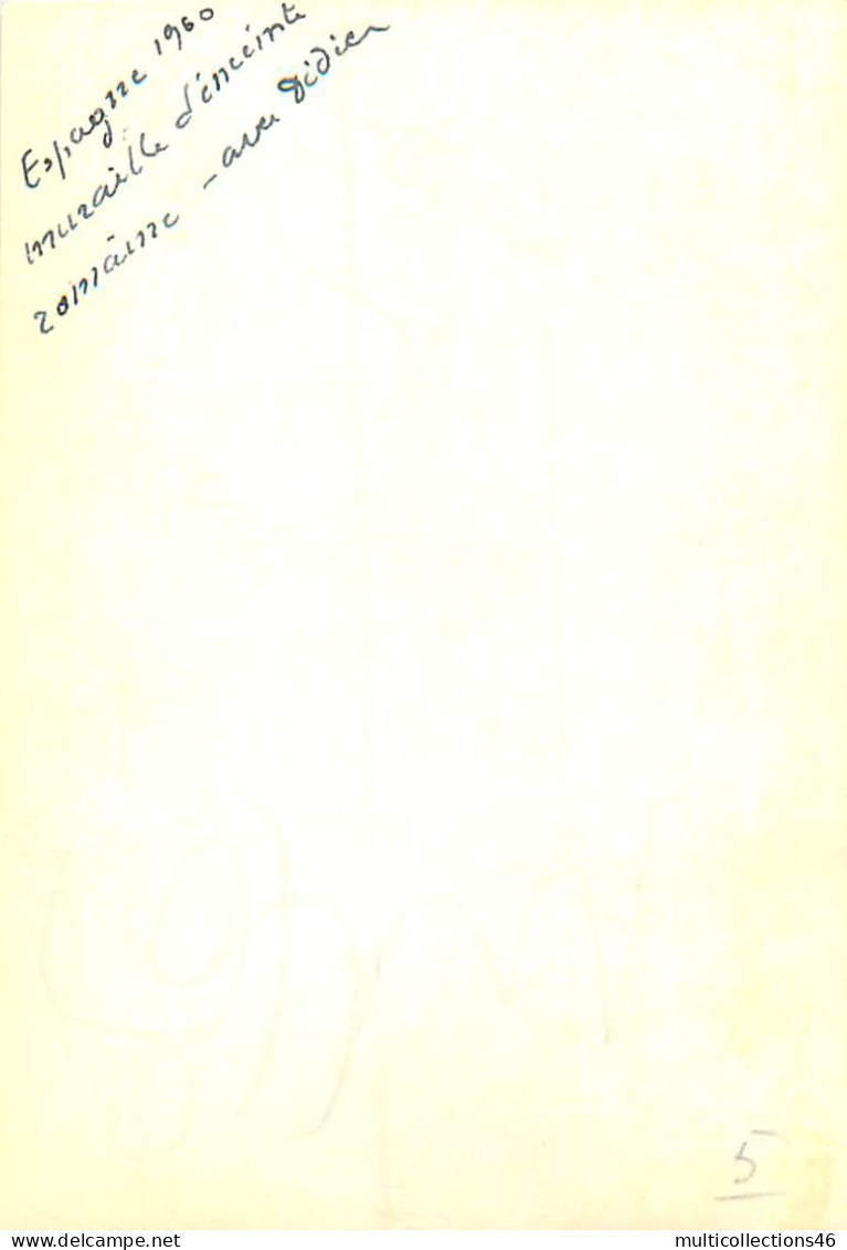 110524A - PHOTO AMATEUR 1960 - ESPAGNE SITGES Muraille Enceinte Romaine - Europe