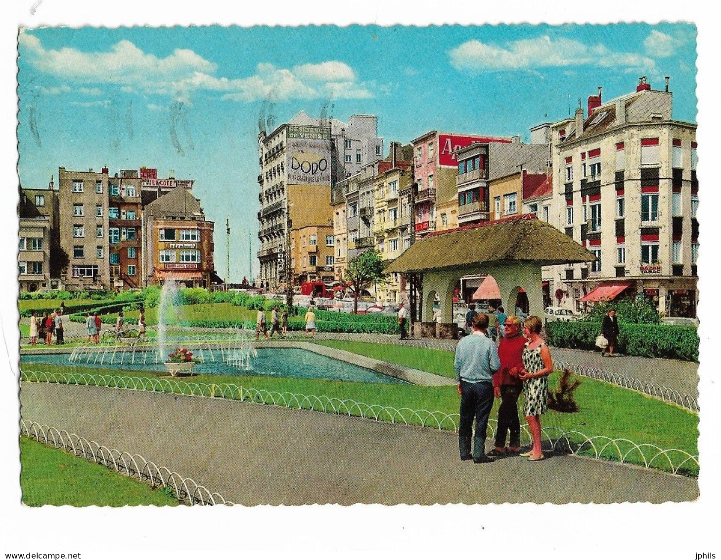 BELGIQUE BLANKENBERGE Avenue Léopold Et Fontaine - Blankenberge