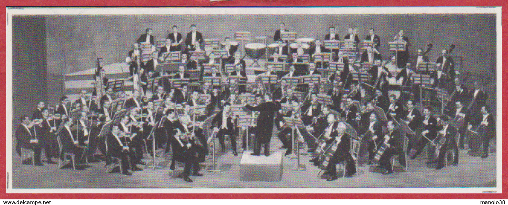 Orchestre Moderne. Association Des Concerts Lamoureux. Larousse 1960. - Documents Historiques