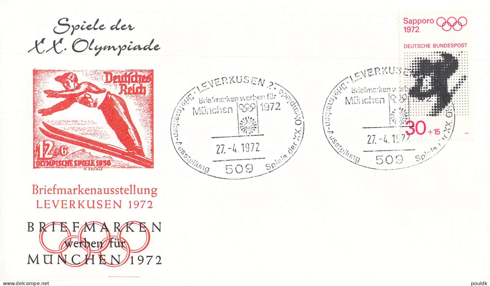 Olympic Games 1972 - 24 Covers. Postal Weight 0,120 Kg. Please Read Sales Conditions Under Image Of Lot (009-112) - Sommer 1972: München