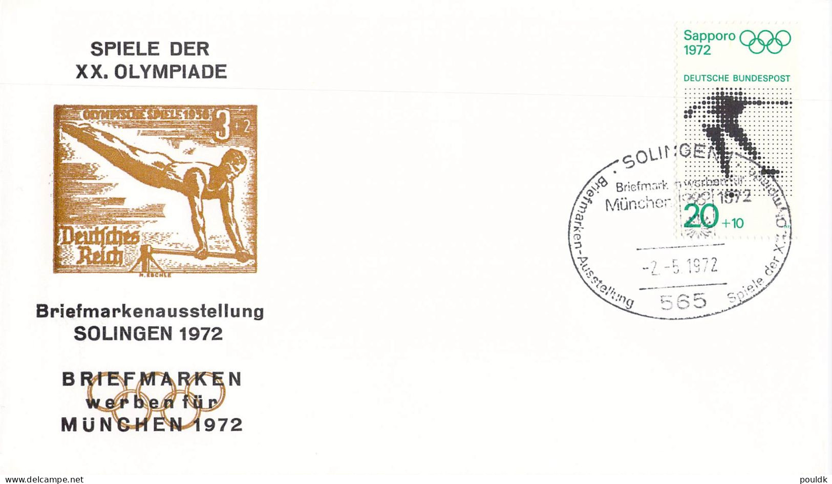 Olympic Games 1972 - 24 Covers. Postal Weight 0,120 Kg. Please Read Sales Conditions Under Image Of Lot (009-112) - Sommer 1972: München