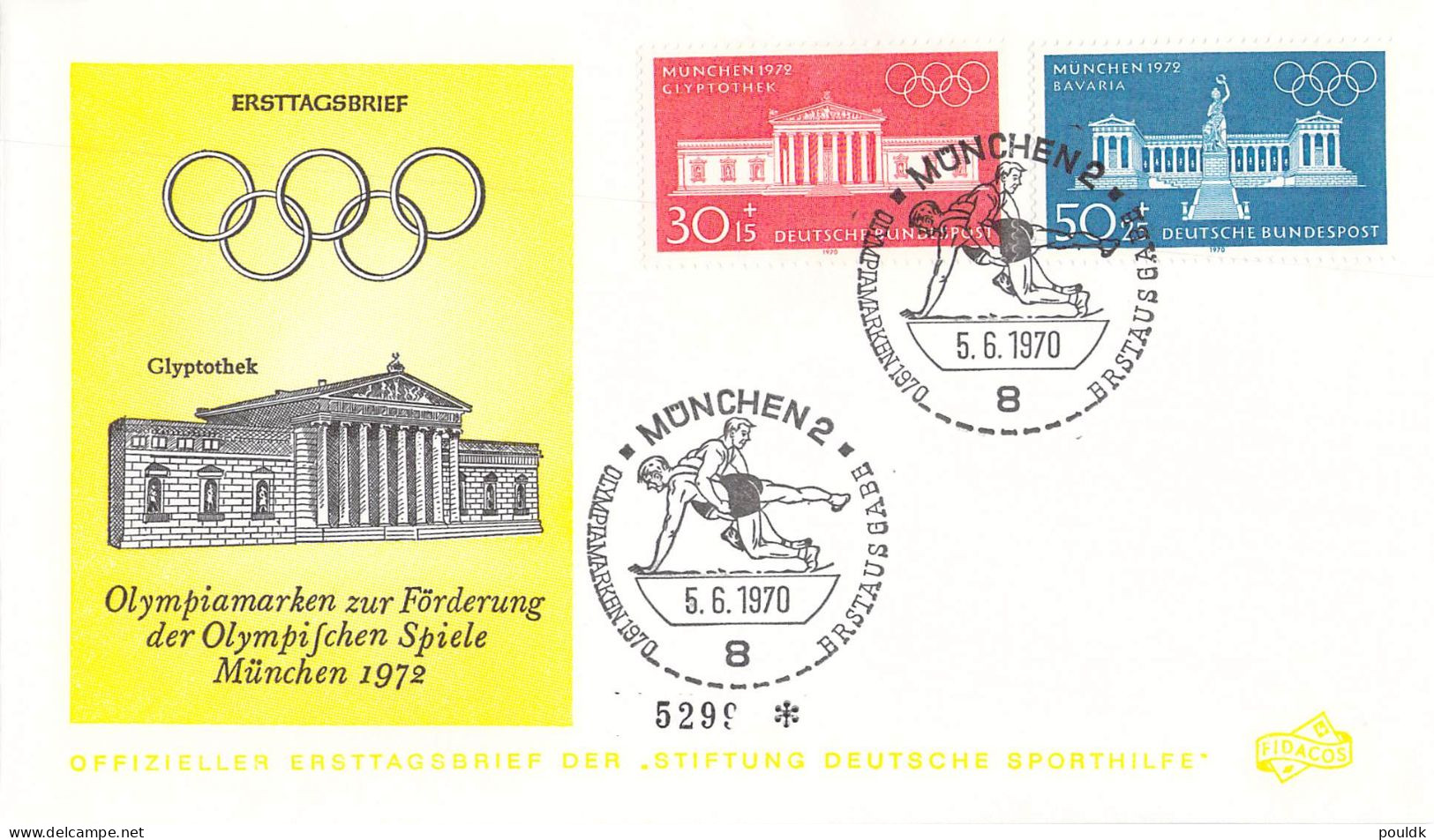 Olympic Games 1972 - 24 covers. Postal Weight 0,120 kg. Please read Sales Conditions under Image of Lot (009-112)