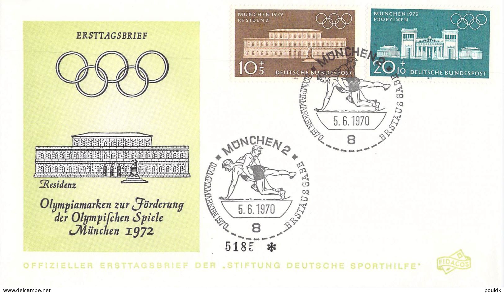 Olympic Games 1972 - 24 covers. Postal Weight 0,120 kg. Please read Sales Conditions under Image of Lot (009-112)