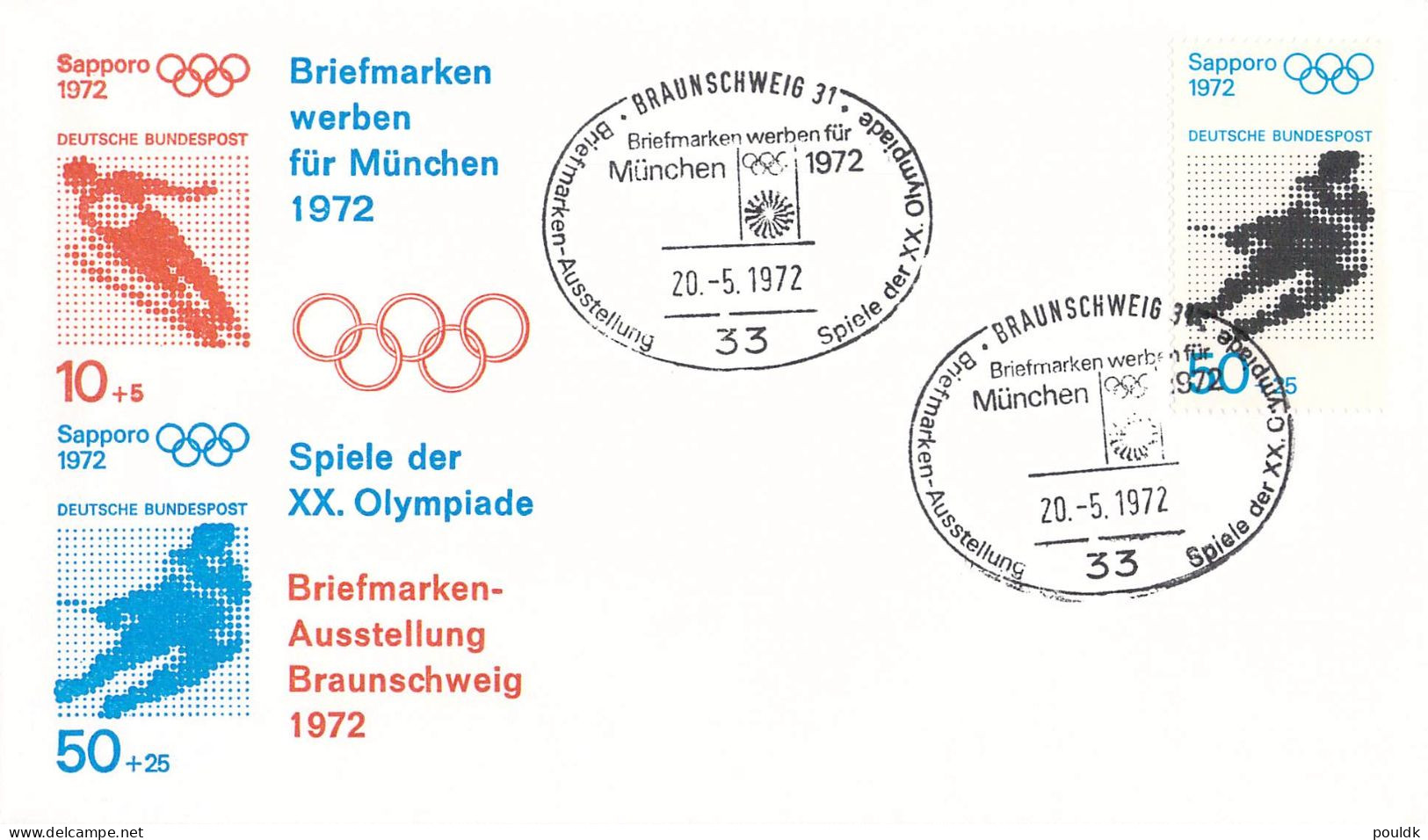 Olympic Games 1972 - 24 covers. Postal Weight 0,120 kg. Please read Sales Conditions under Image of Lot (009-112)