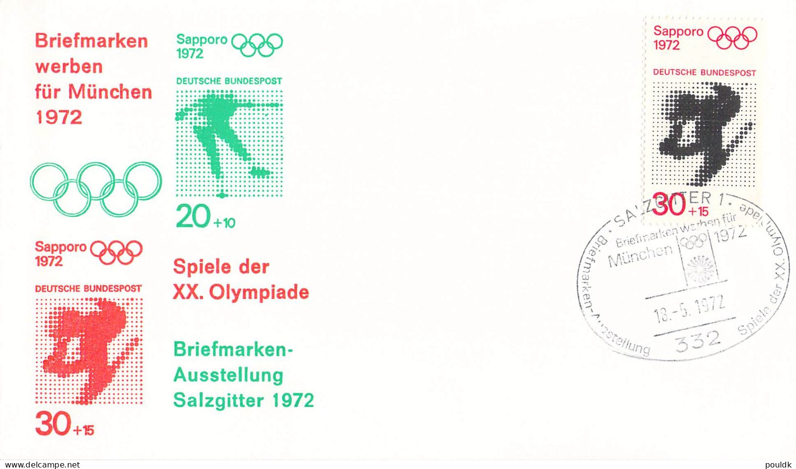 Olympic Games 1972 - 24 covers. Postal Weight 0,120 kg. Please read Sales Conditions under Image of Lot (009-112)