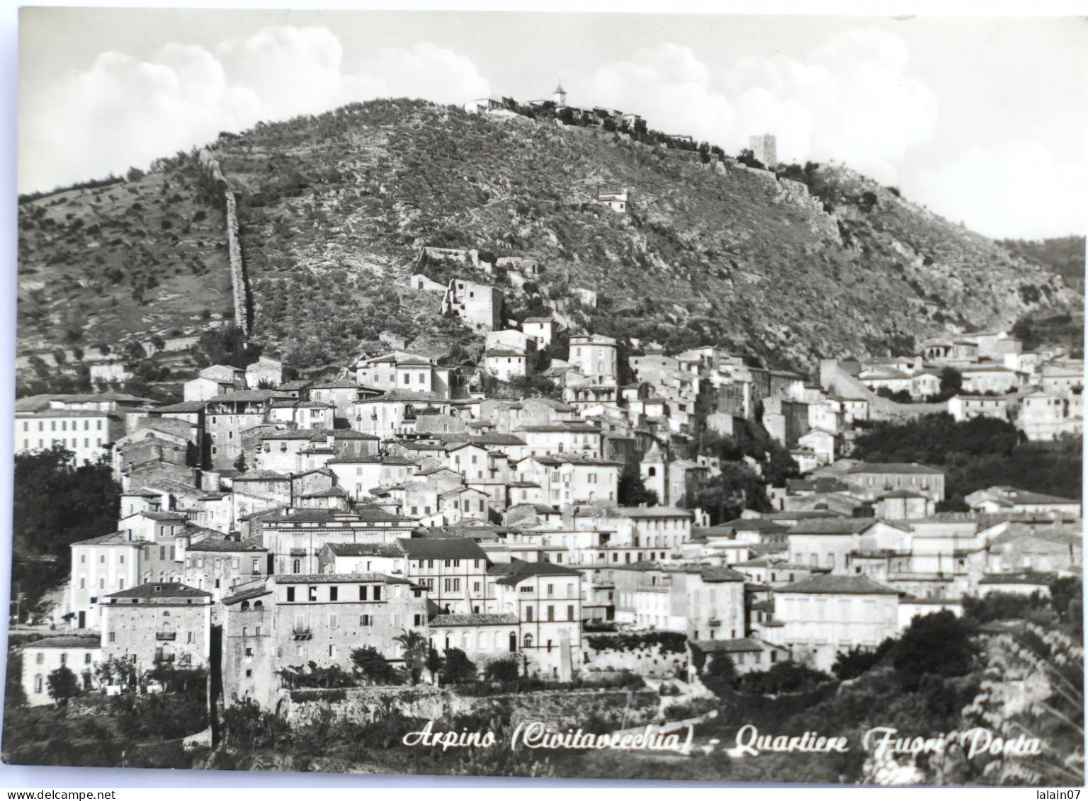 Carte Postale :  Lazio, Frosinone : ARPINO (Civitavecchia): Quartiere Fuori Porta - Frosinone