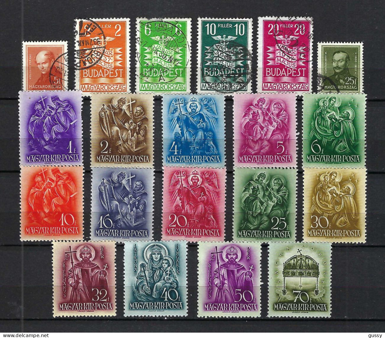HONGRIE Ca.1937-38: Lot D' Obl. Et Neufs* - Unused Stamps