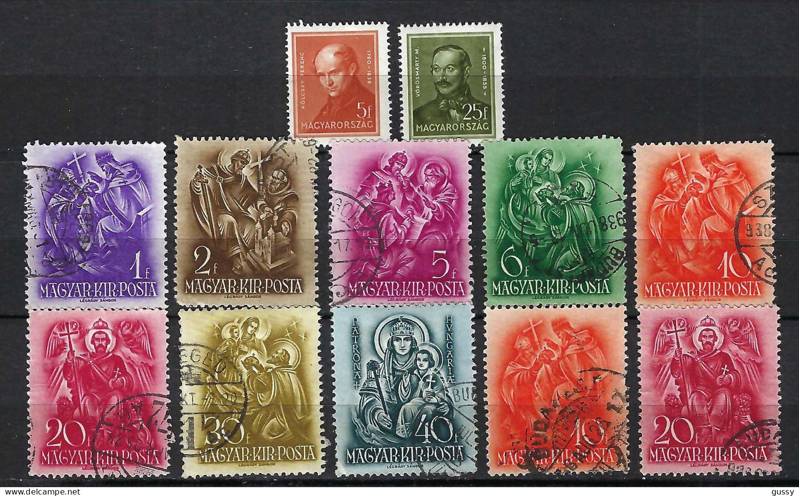 HONGRIE Ca.1937-38: Lot D' Obl. Et Neufs* - Used Stamps