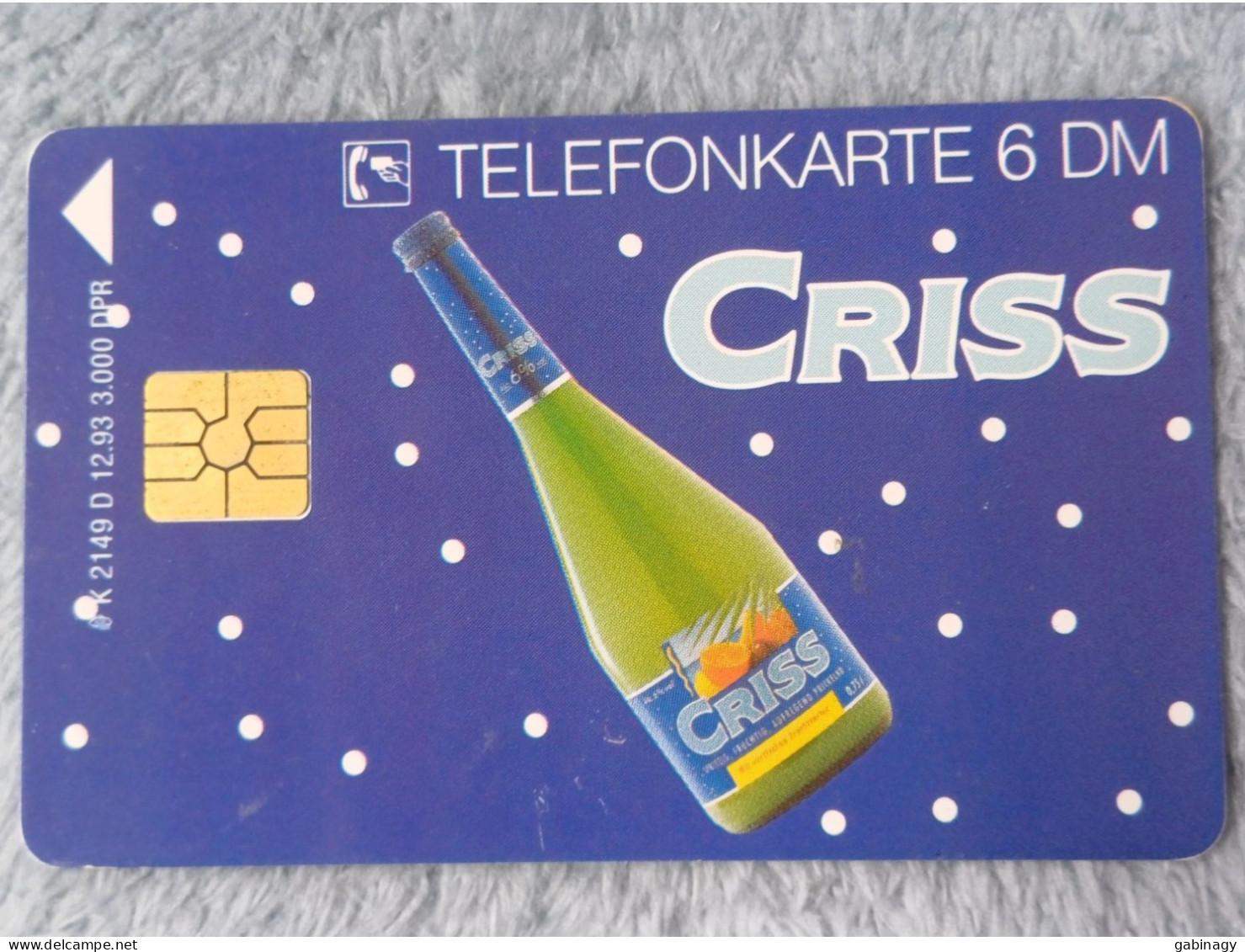 GERMANY-1201 - K 2149D - Criss (Puzzle 4/4) - 3.000ex. - K-Series : Série Clients