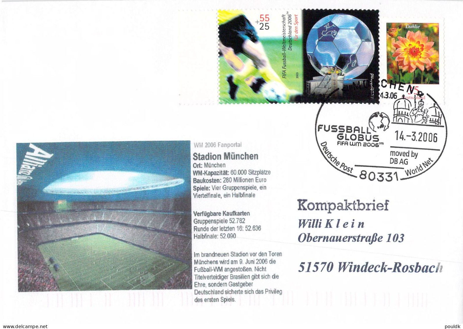 FIFA World Cup In Football 2006 In Germany - 12 Covers/cards. Postal Weight 0,080 Kg. Please Read Sales Conditions Under - 2006 – Duitsland