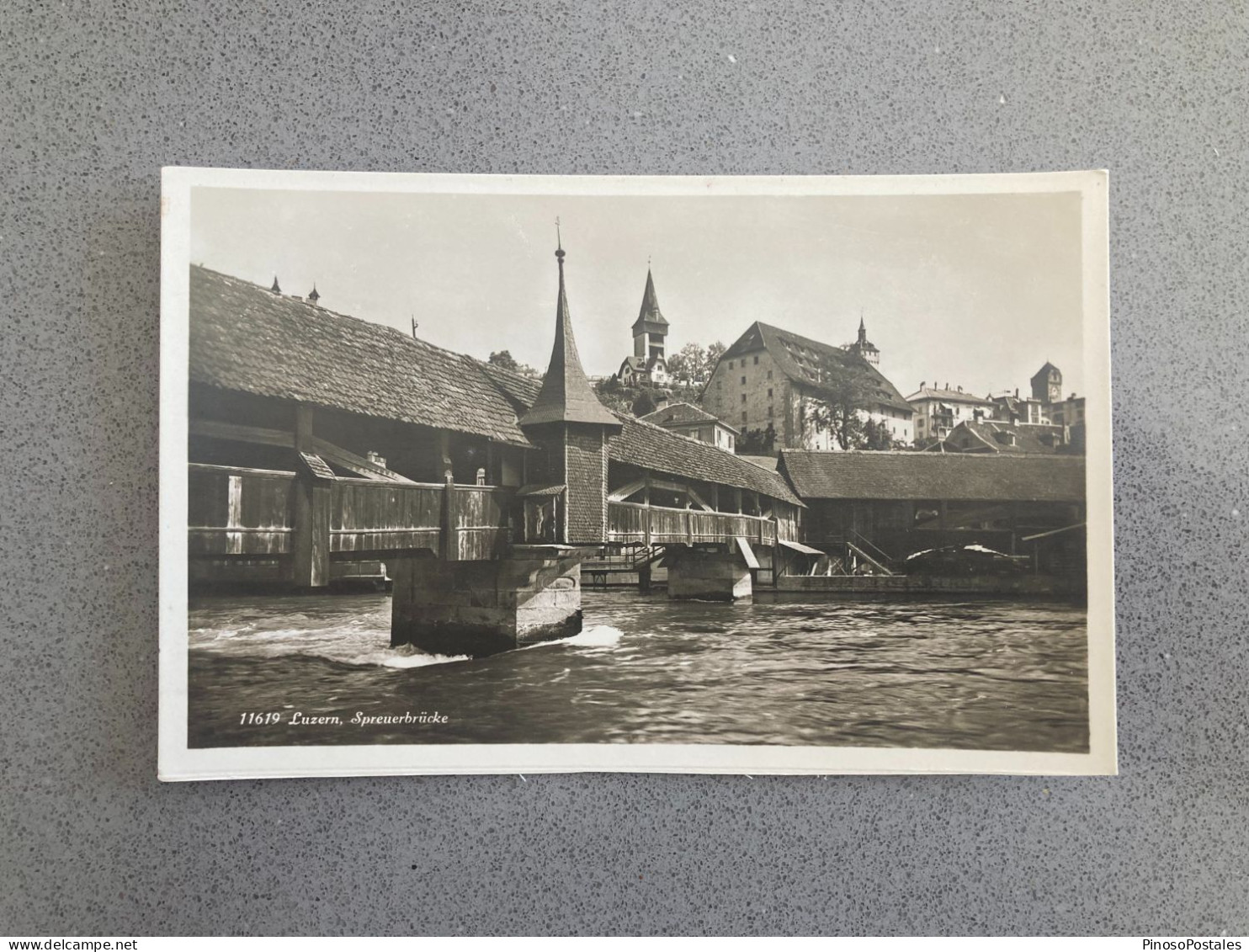 Luzern Spreuerbrucke Carte Postale Postcard - Lucerne