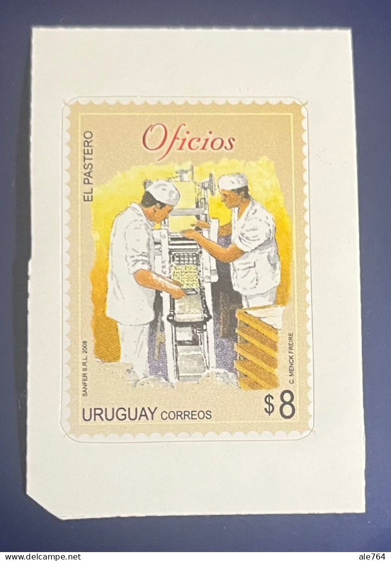 Uruguay 2008, Occupation Pasta Makers, El Pastero $ 8, Sc 2253, Y 2383, MNH. - Uruguay