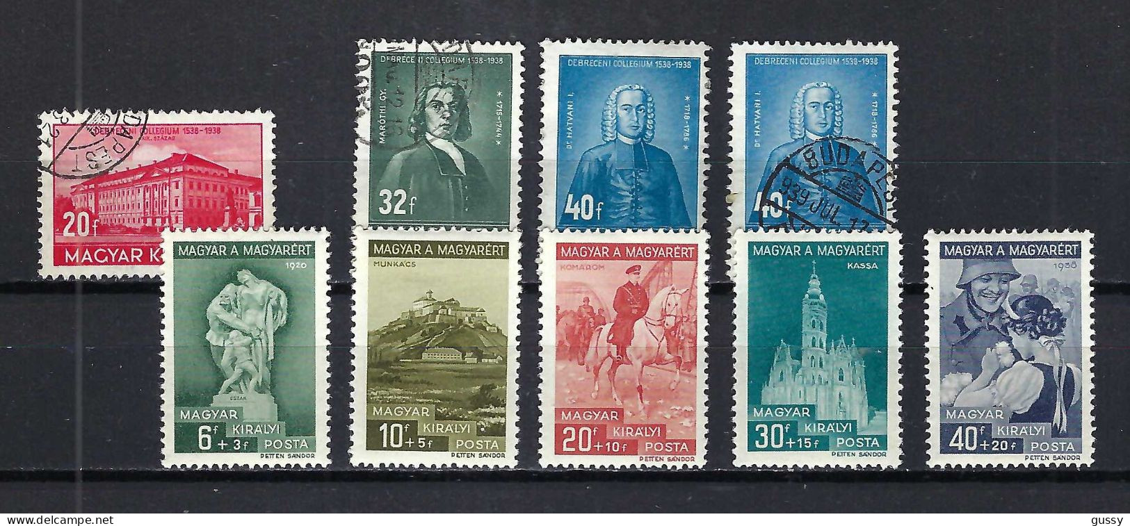 HONGRIE Ca.1939-40: Lot D' Obl. Et Neufs* - Used Stamps