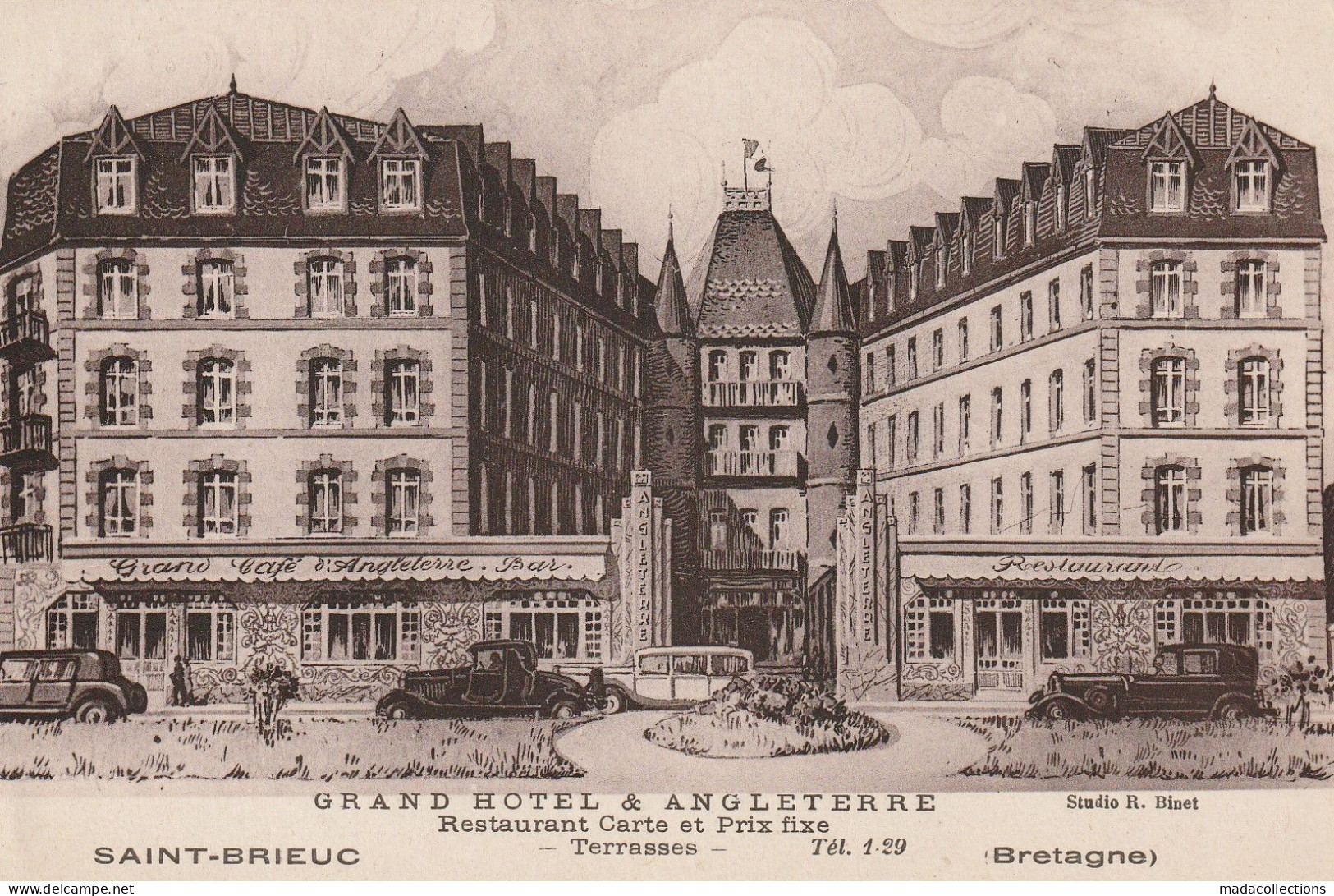 Saint Brieuc (22 - Côtes D'Armor) Grand Hôtel D'Angleterre - Saint-Brieuc