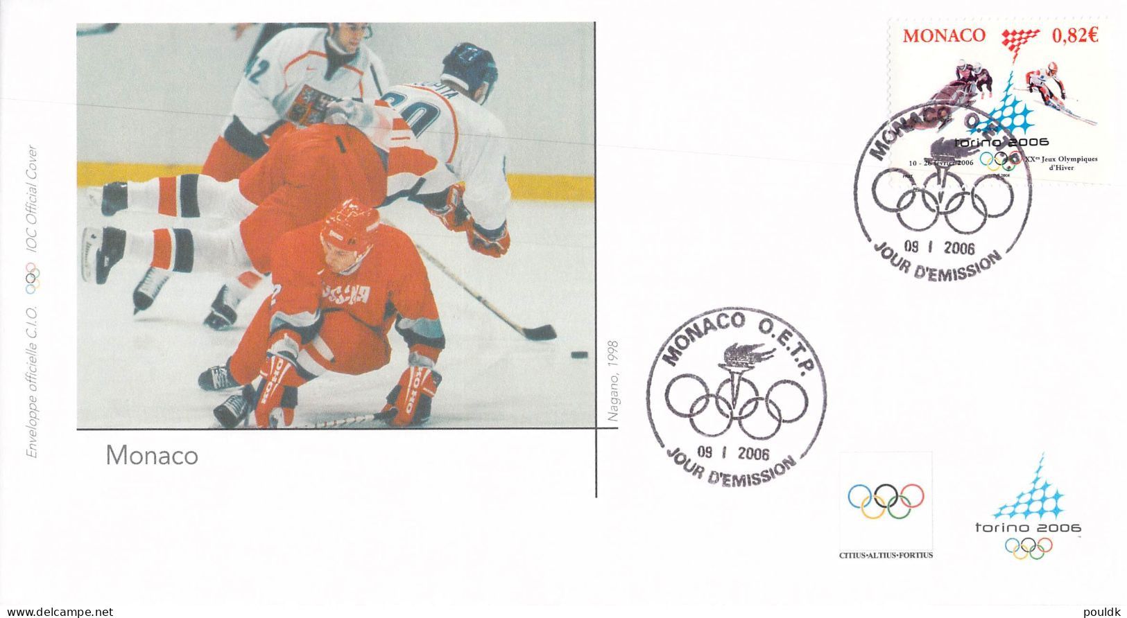 Olympic Games In Torino 2006 - 10 Covers. Postal Weight 0,080 Kg. Please Read Sales Conditions Under Image Of Lot (009-1 - Invierno 2006: Turín
