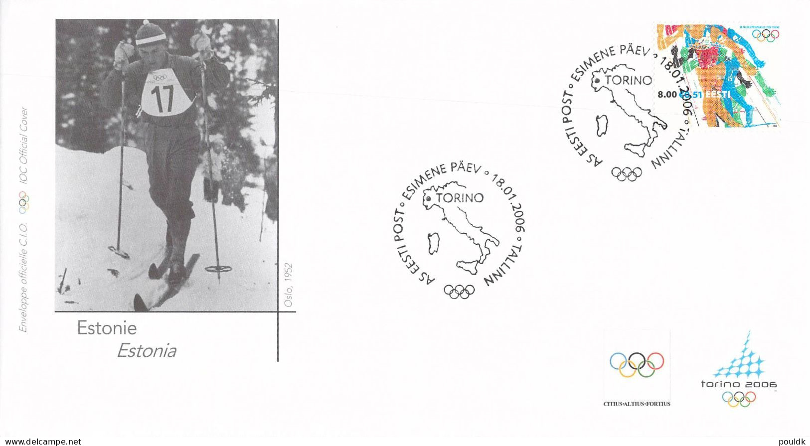 Olympic Games In Torino 2006 - 10 Covers. Postal Weight 0,080 Kg. Please Read Sales Conditions Under Image Of Lot (009-1 - Winter 2006: Turin