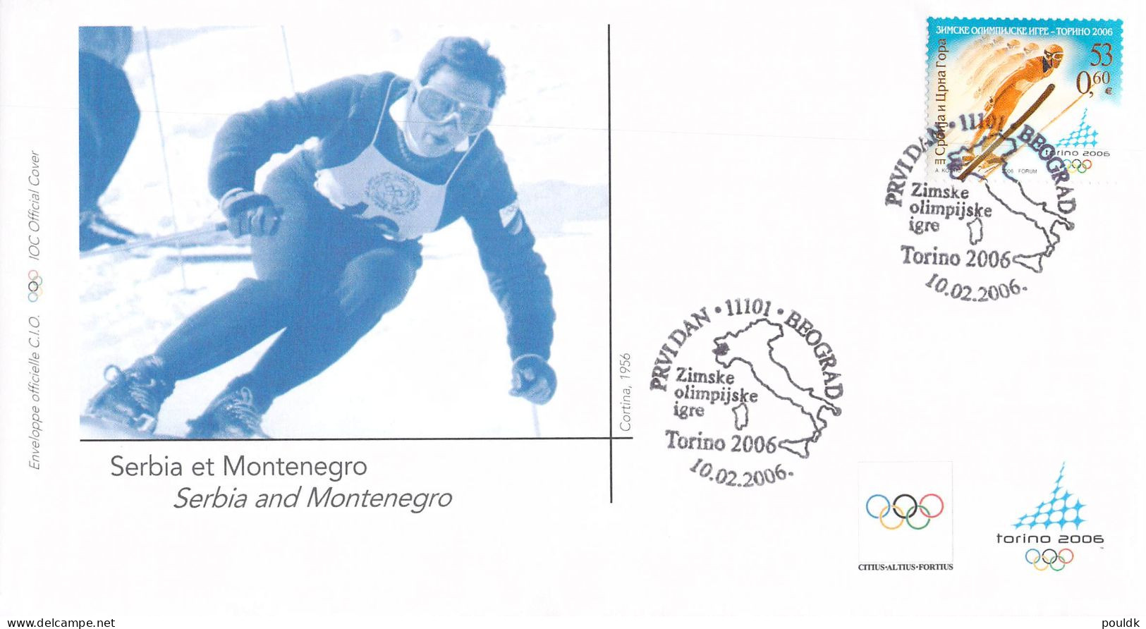 Olympic Games In Torino 2006 - 10 Covers. Postal Weight 0,080 Kg. Please Read Sales Conditions Under Image Of Lot (009-1 - Winter 2006: Turin