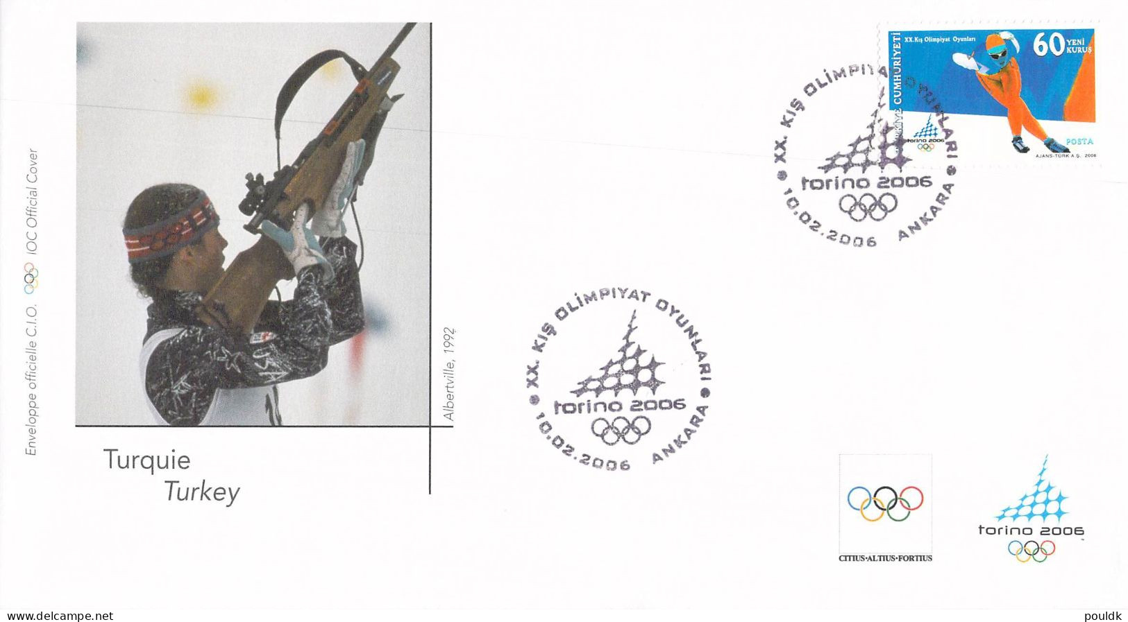 Olympic Games in Torino 2006 - 10 covers. Postal Weight 0,080 kg. Please read Sales Conditions under Image of Lot (009-1