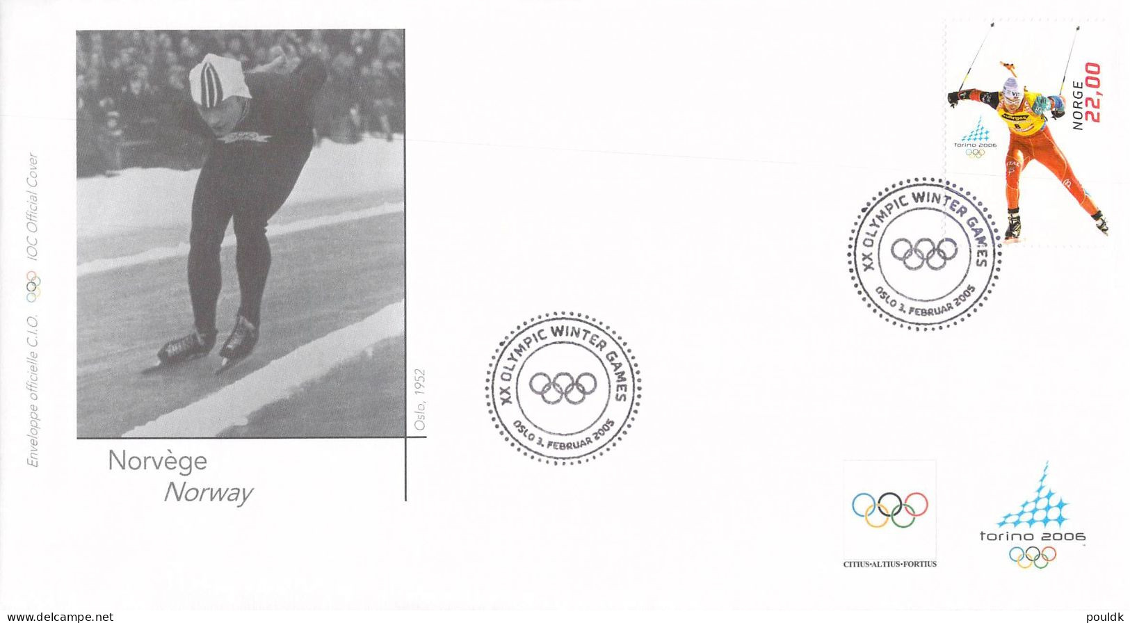 Olympic Games in Torino 2006 - 10 covers. Postal Weight 0,080 kg. Please read Sales Conditions under Image of Lot (009-1